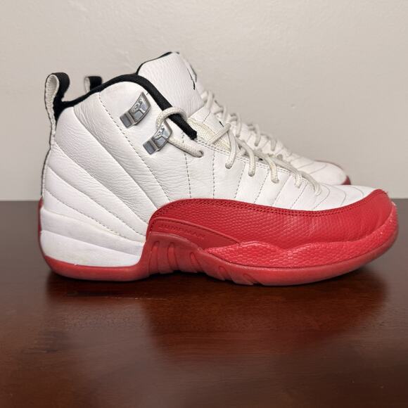 Jordan Other - Air Jordan 12 Retro Cherry Big Kid Shoes Size 5.5Y 153265-116